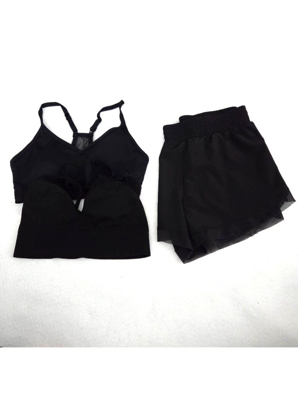 PINK Victoria's Secret Lot of 3  - Sports Bras & Shorts Size Small